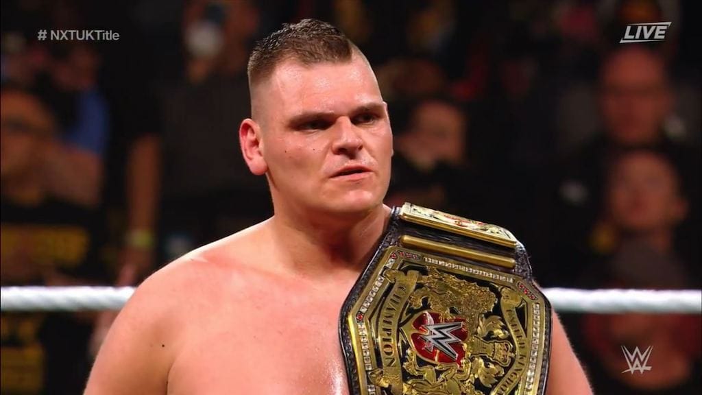 NXT UK Championship Stolen