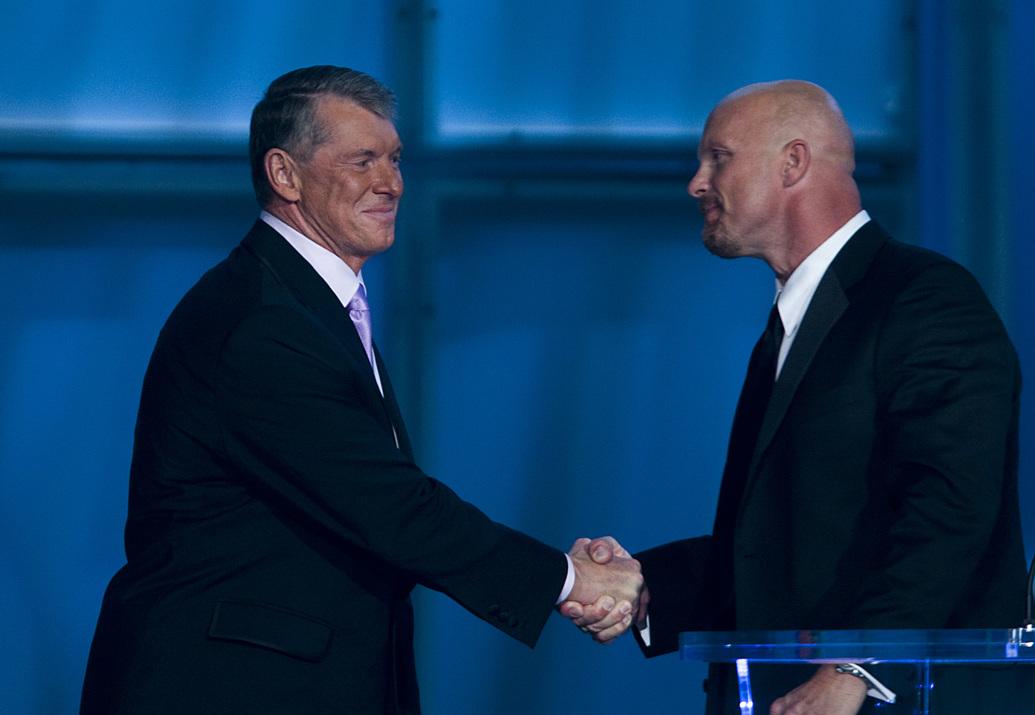Vince McMahon Steve Austin