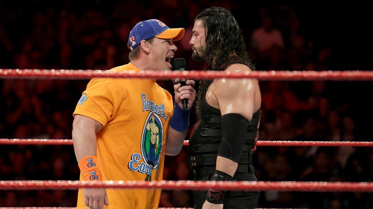 John Cena Roman Reigns