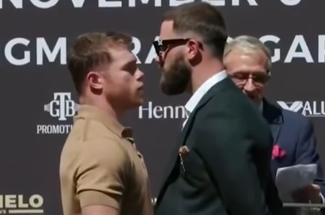 Canelo Alvarez Caleb Plant