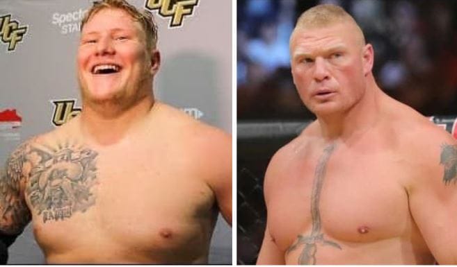 Brock Lesnar Lookalike WWE