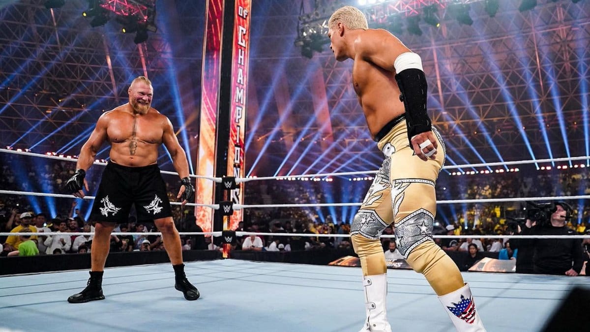 Brock Lesnar Vs. Cody Rhodes