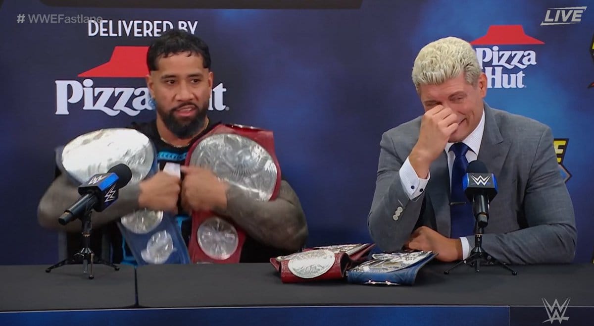 Jey Uso and Cody Rhodes