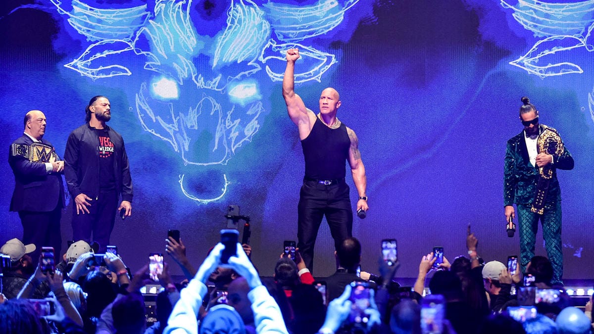 The Rock WWE WrestleMania 40 Match