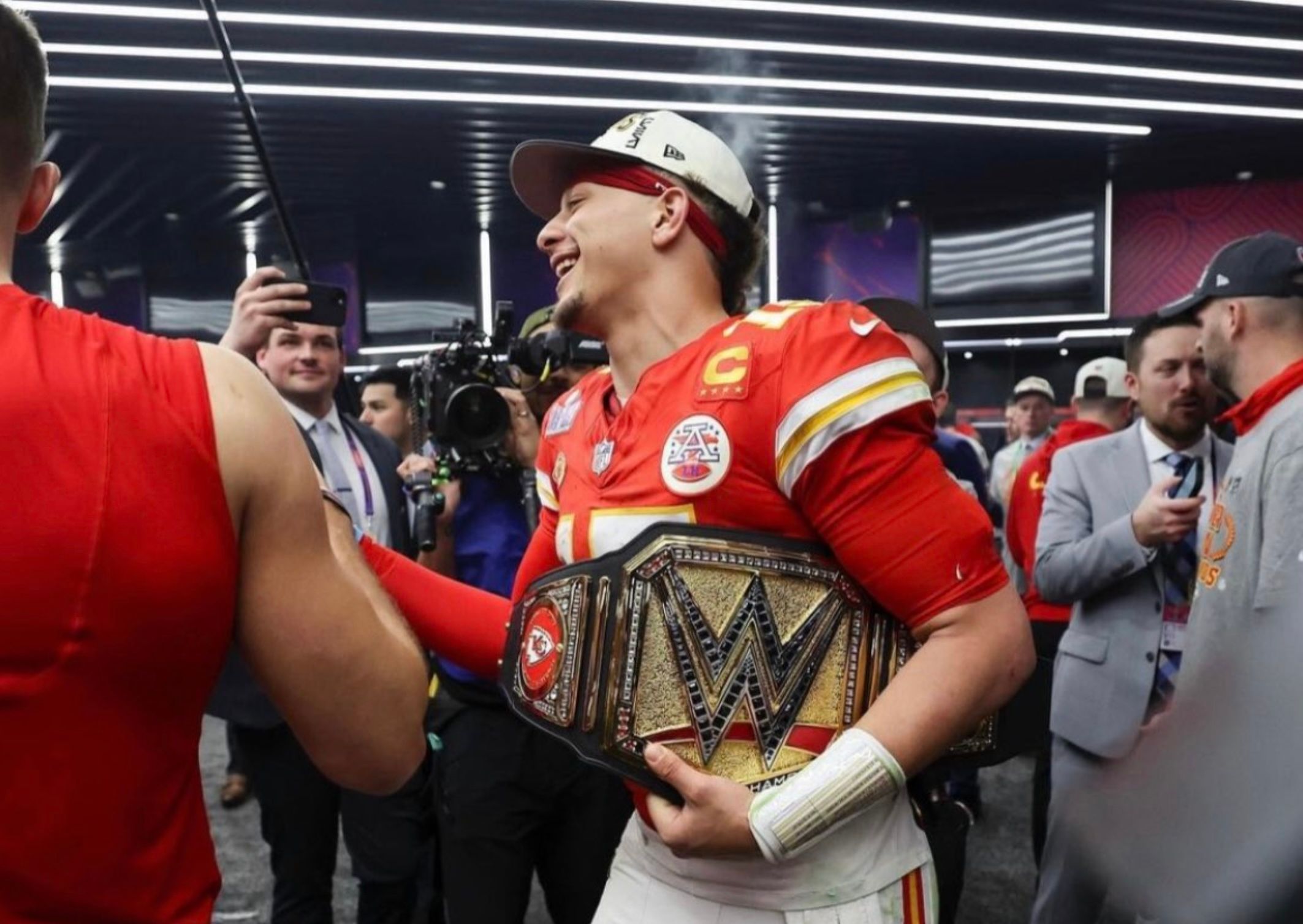 WWE Championship Kansas City Super Bowl Shooting