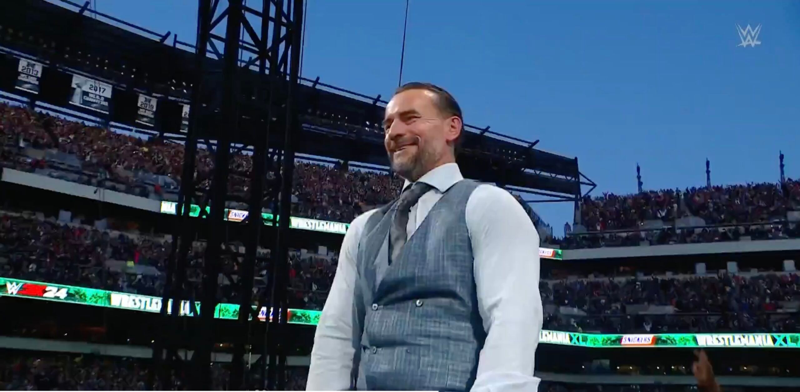 CM Punk WrestleMania 40 Damian Priest Cashes In