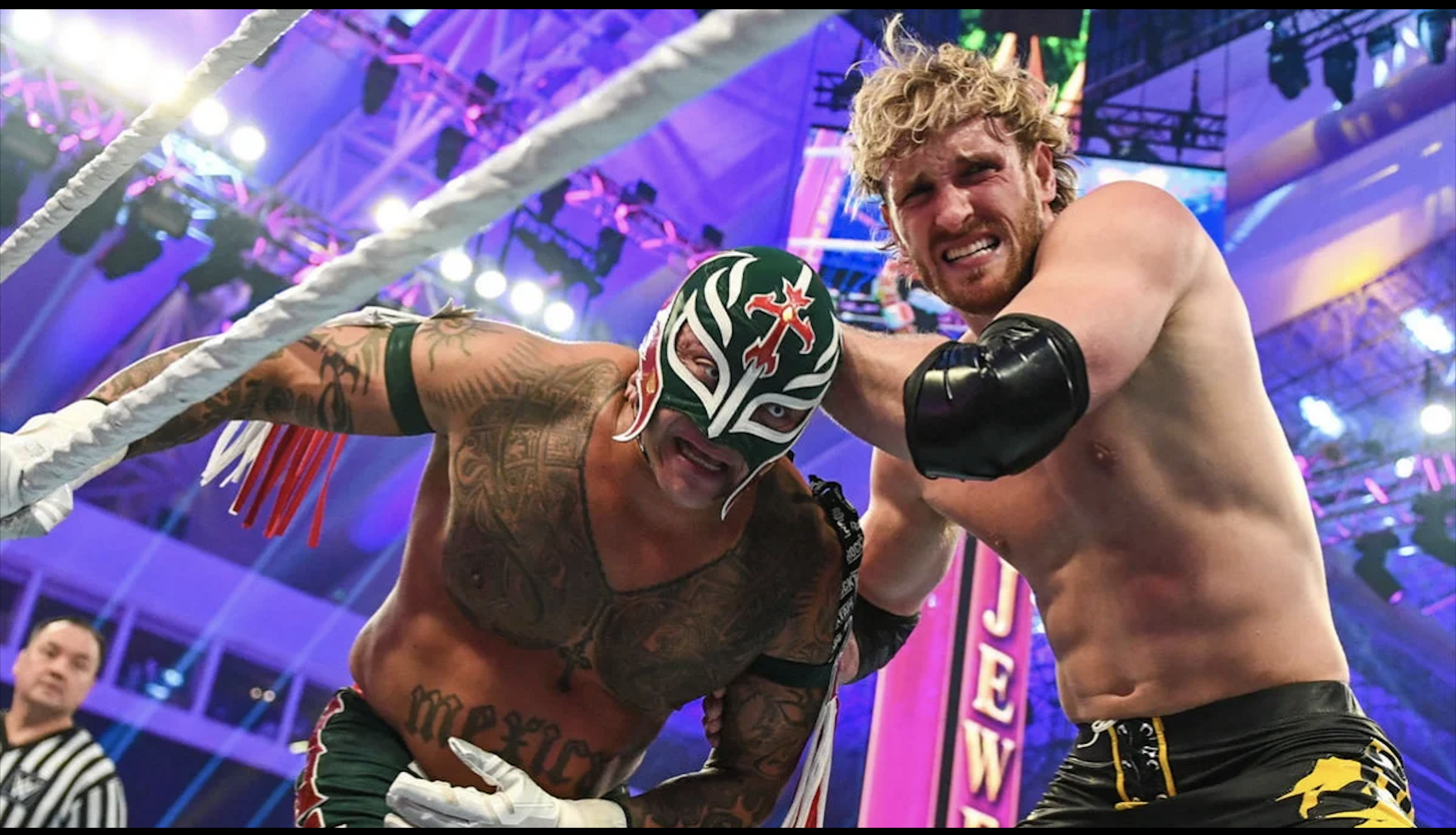 Rey Mysterio Logan Paul
