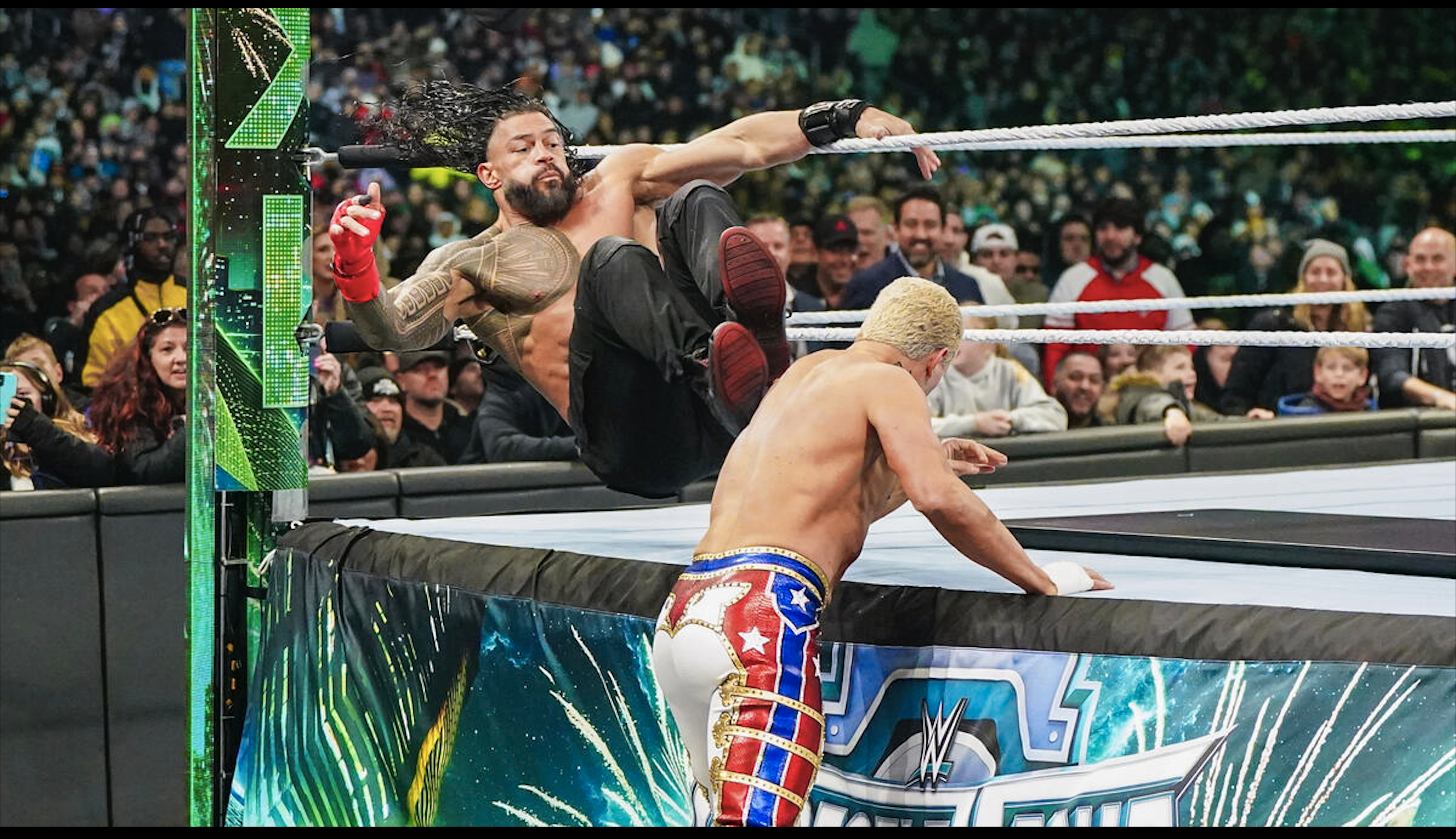 Roman Reigns Clash At The Castle