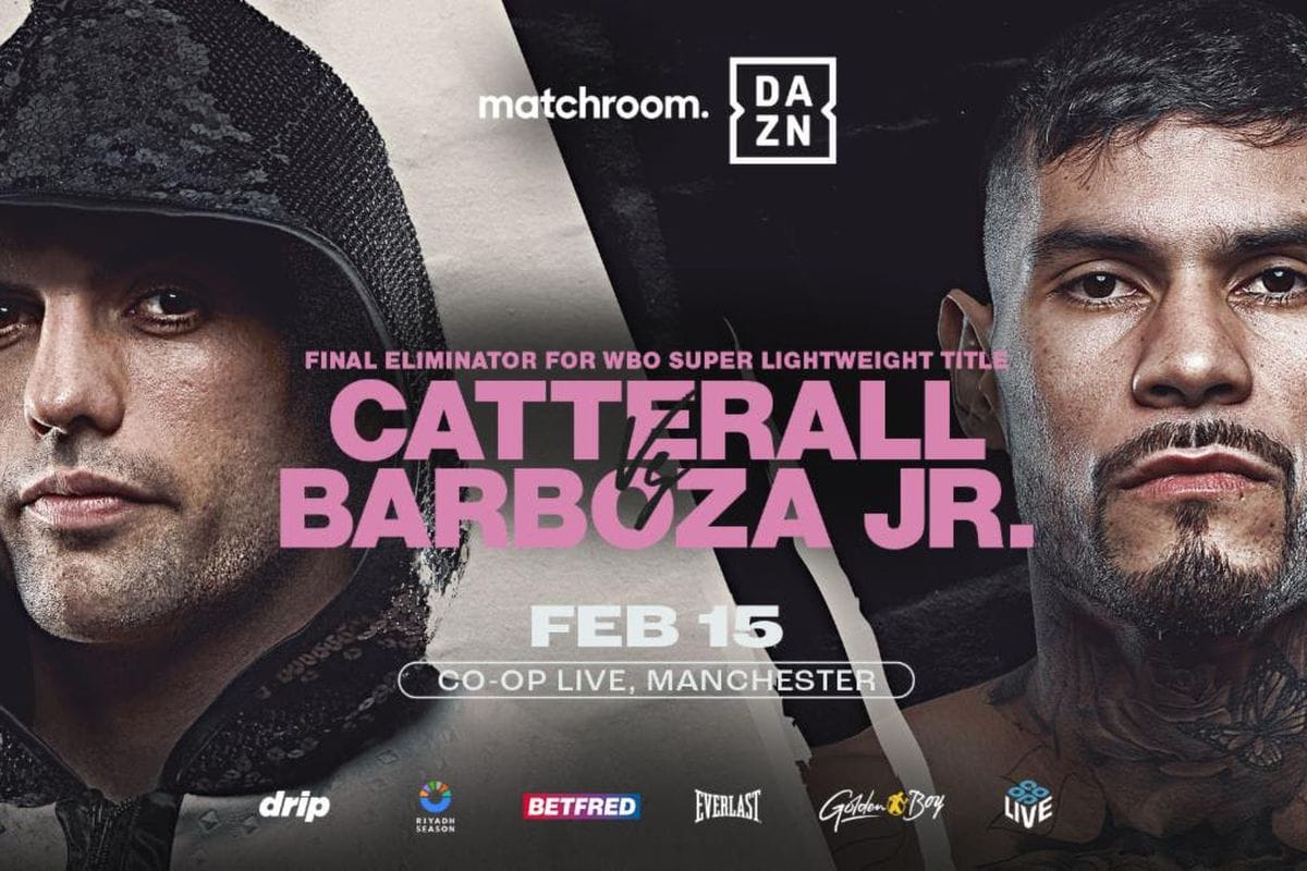 how to watch catterall vs.barboza jr.