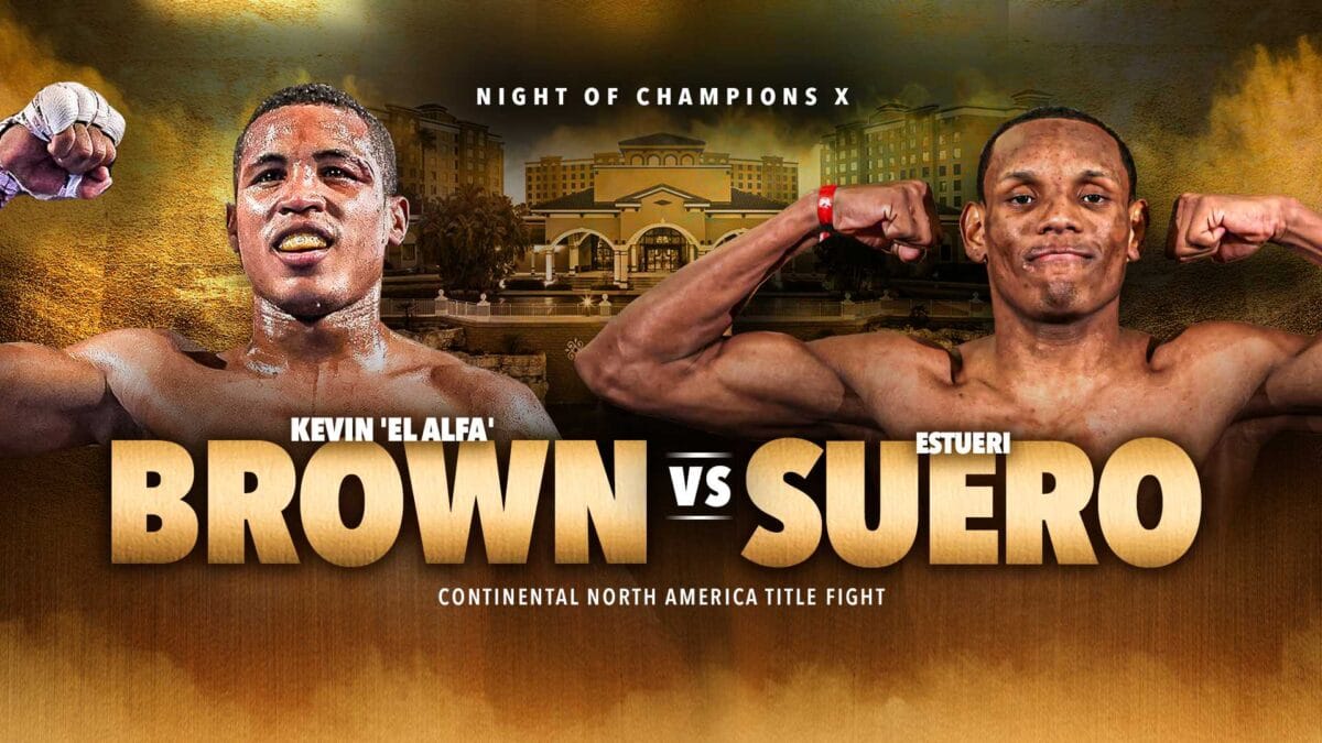 Brown vs. Suero DAZN