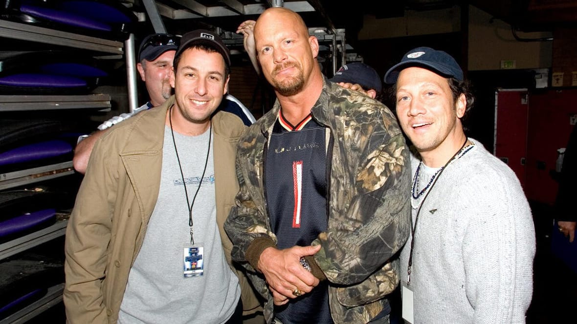 adam sandler at Wrestlemania