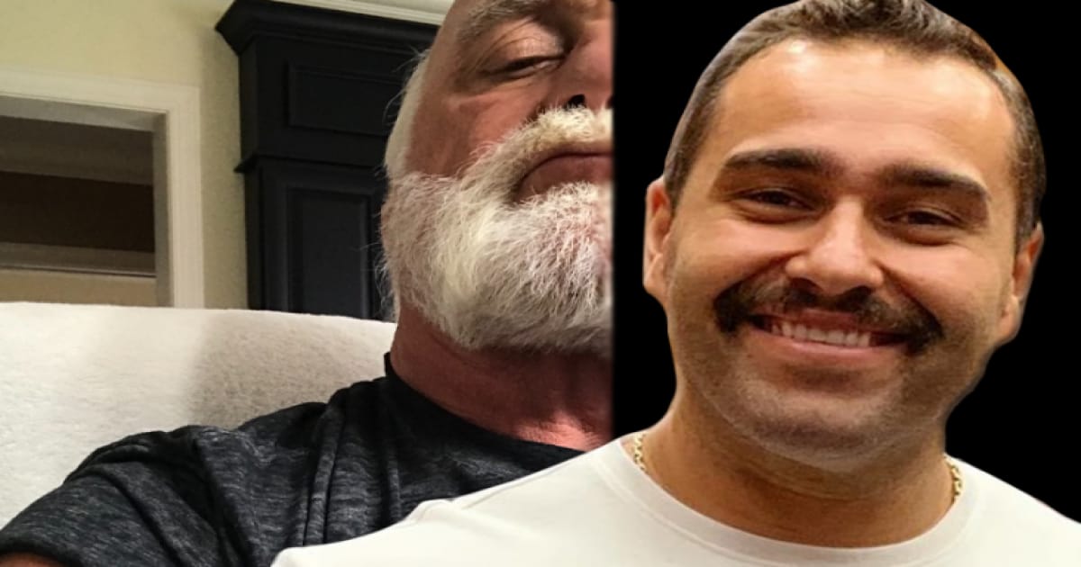 Hulk Hogan bonds with Rusev over bicep injury