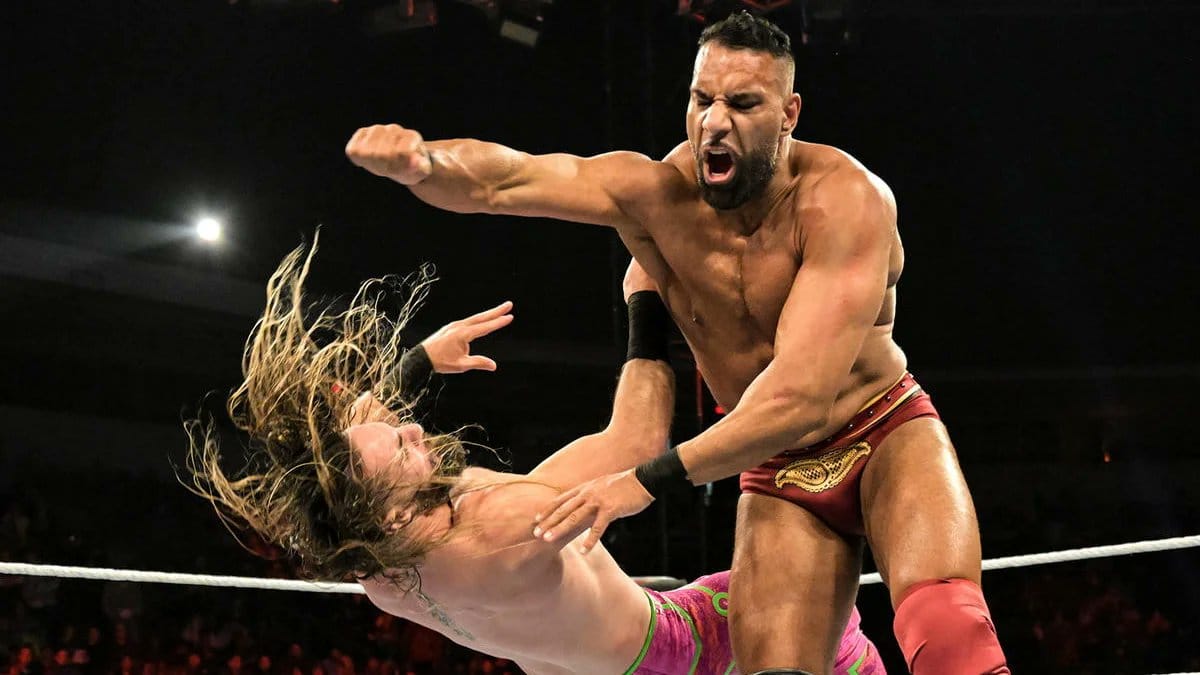 Jinder Mahal Wins Match