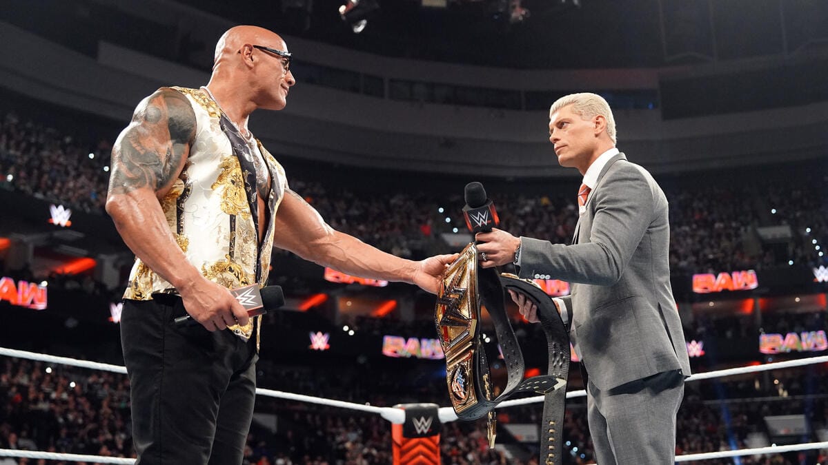 The Rock Vs Cody Rhodes