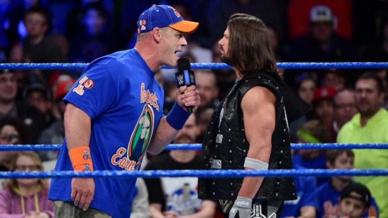 John Cena AJ Styles