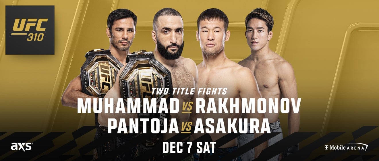 ufc 310 fight card