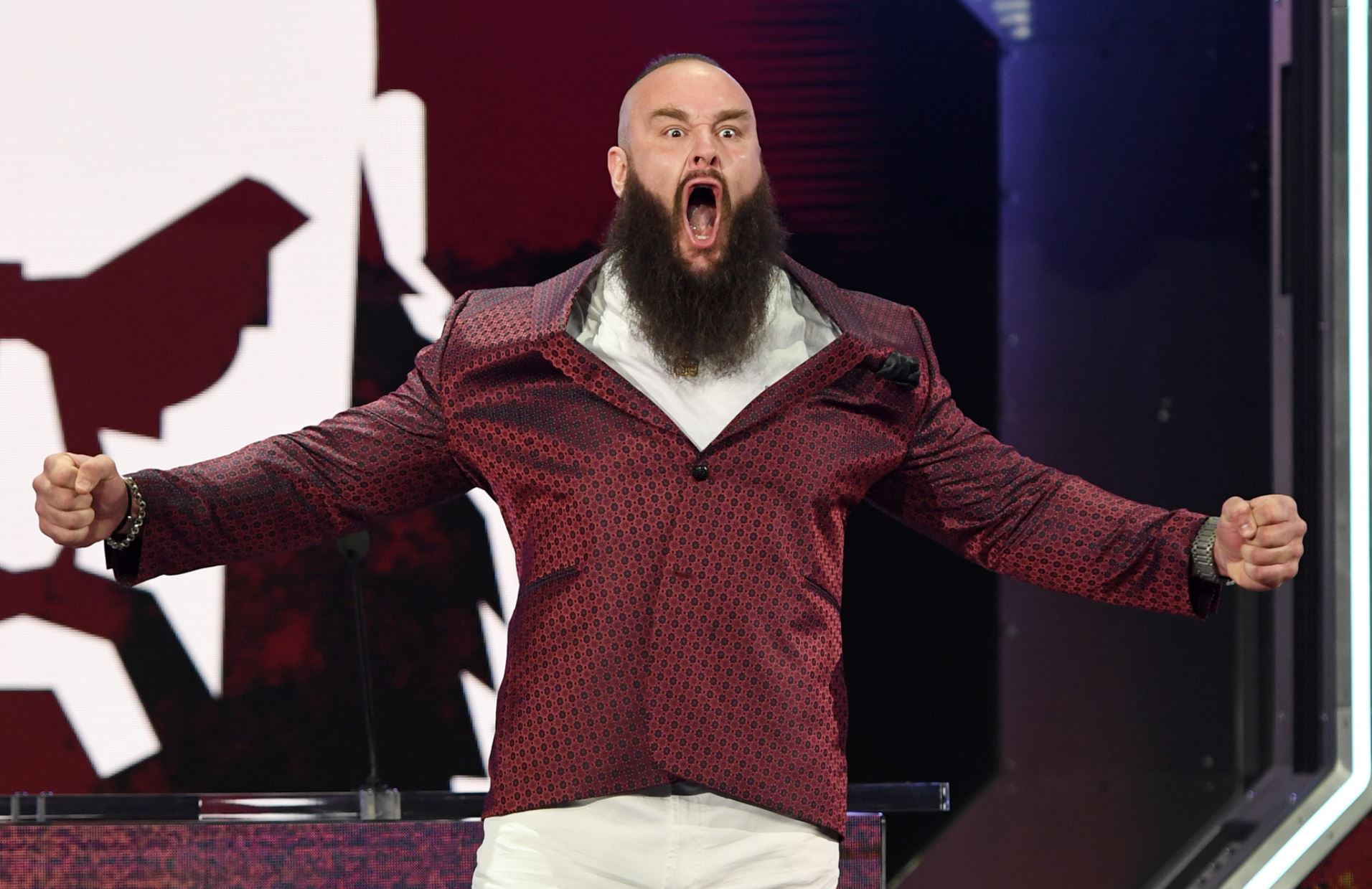 wwe shocks wrestling world braun strowman