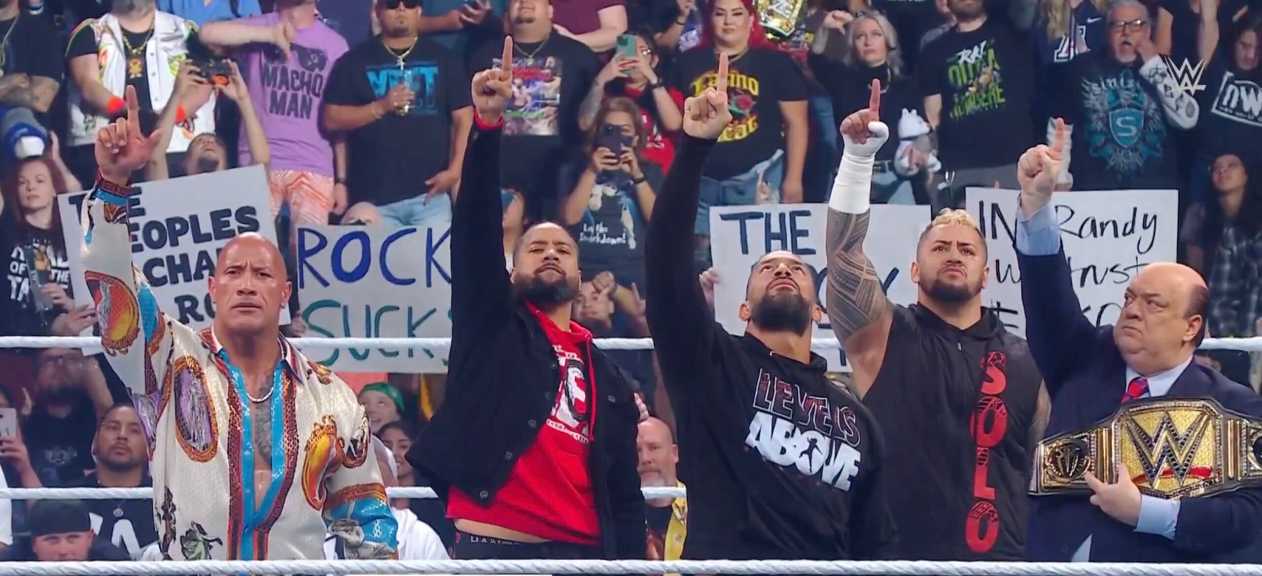 The Rock And Roman Reigns