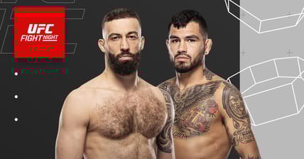 dolidze vs hernandez ufc fight night