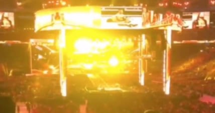 WrestleMania lighting