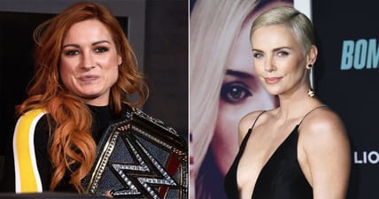 Charlize Theron wants to face WWE Becky Lynch