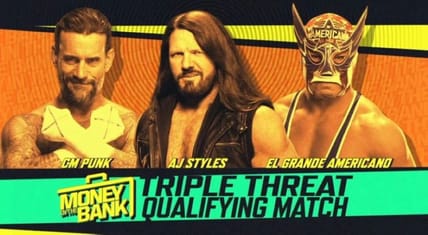 MitB CM Punk AJ Styles El Grande Americano