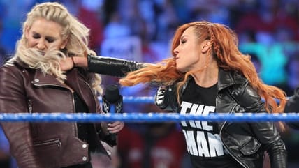 Charlotte Injures Becky Lynch At Live Event (Video)