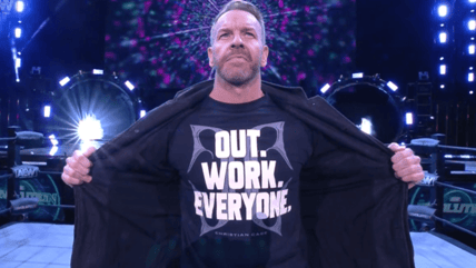 christian cage on leaving