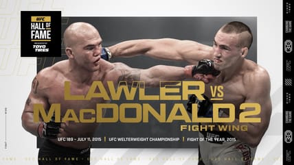Robbie Lawler-Rory MacDonald Bout Inducted Into HOF