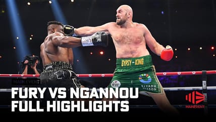 Francis Ngannou Drops Tyson Fury, Loses On Points
