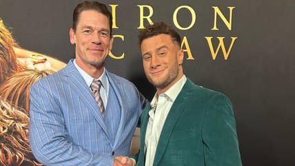 WWE Star John Cena Spotted with AEW World Champion MJF