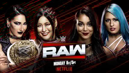 RAW IYO SKY Rhea Ripley Roxanne Perez Giulia