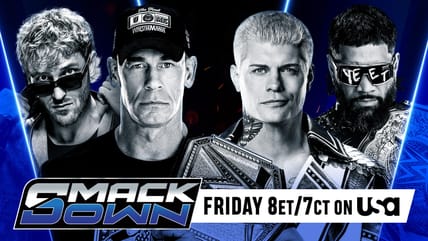 Smackdown Logan Paul John Cena Cody Rhodes Jey Uso