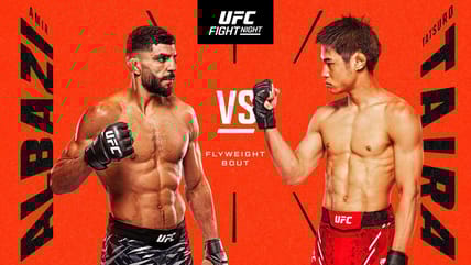 ufc fight night Albazi vs Taira