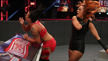 WWE Becky Lynch Shayna Baszler WrestleMania