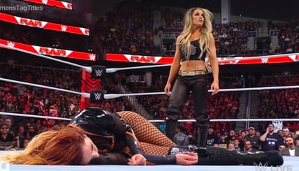 The Trish Stratus Versus Becky Lynch WWE Program Extended