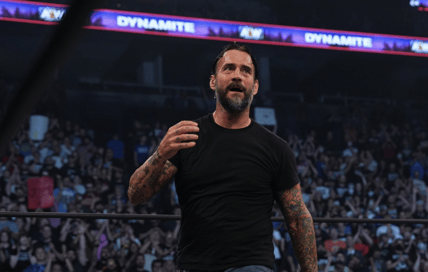 cm punk working injured