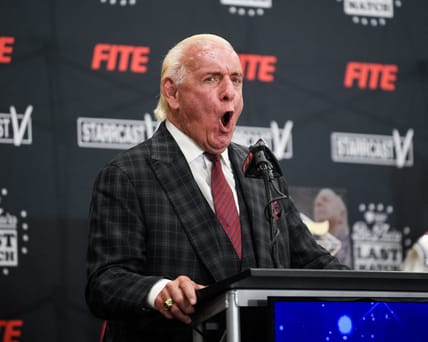 VIDEO: Ric Flair Has Altercation At Florida Restaurant, ‘I’m going to give you a $1,000 tip just to say kiss my a**’