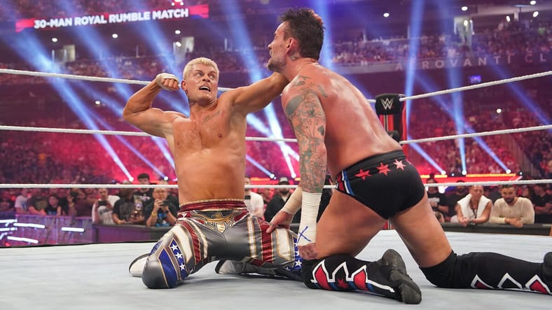 Royal Rumble Cody Rhodes CM Punk