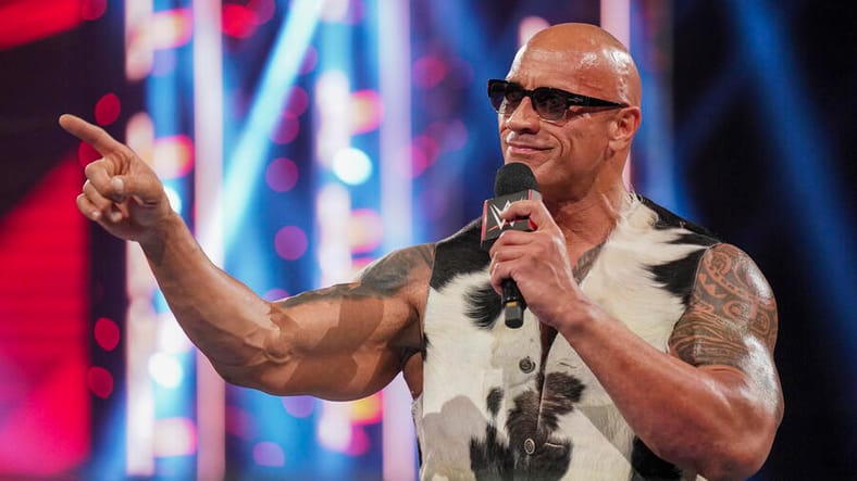 the rock at royal rumble ?