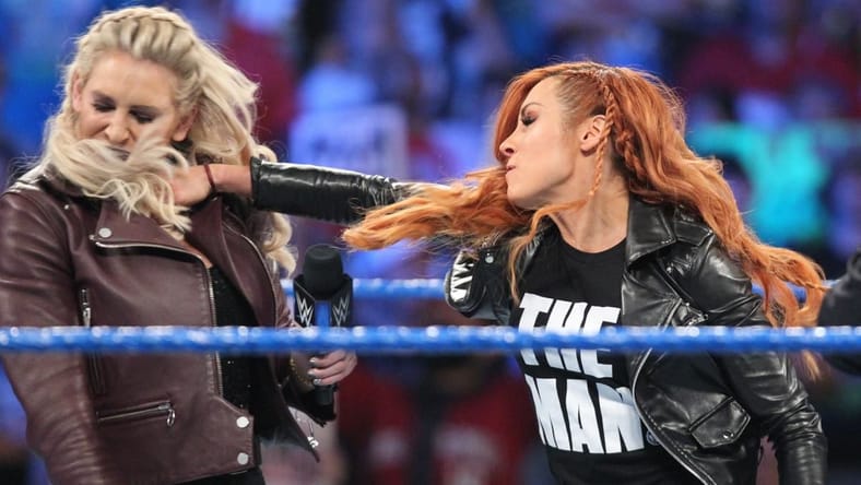 Charlotte Injures Becky Lynch At Live Event (Video)