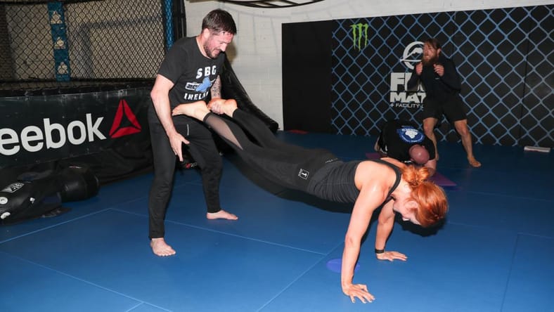 Becky Lynch & Daniel Bryan Train With Conor McGregor's Coach