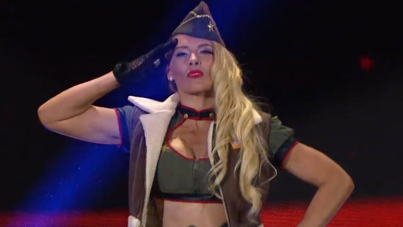 Lacey Evans Representing The Colors Of The USA (Photos)