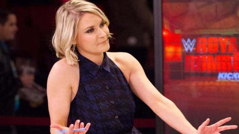 WWE Upset Renee Young