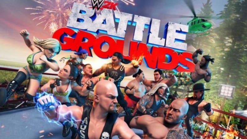 WWE 2K WWE Battlegrounds Video Game