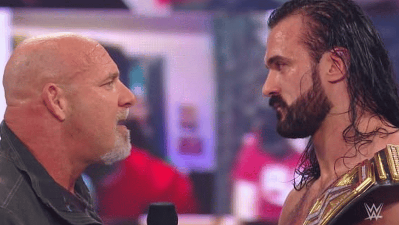 Goldberg Return WWE Title