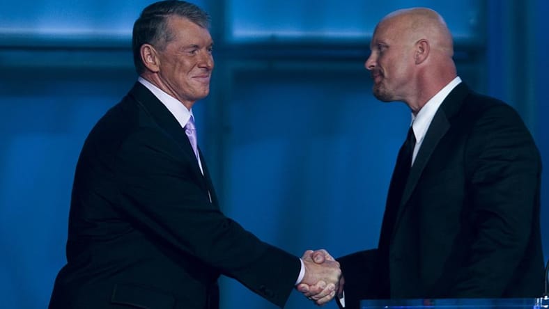 Vince McMahon Steve Austin