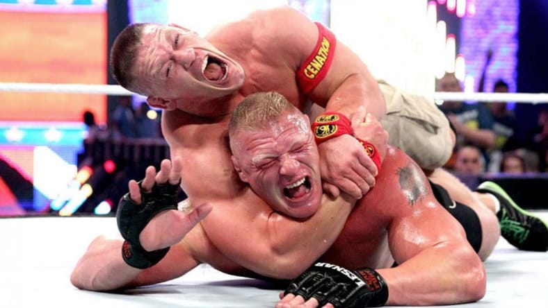 wwe telegraphing major return brock lesnar