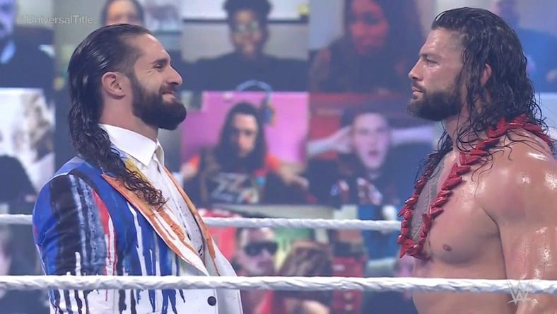 Roman Reigns Seth Rollins