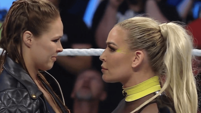 rousey neidhart heating up